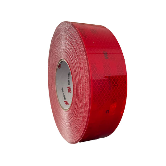 3M High-Intensity Conspicuity Reflective Radium Tape Roll (Red)