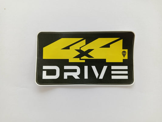 4X4 Drive Non-Reflective Car Sticker