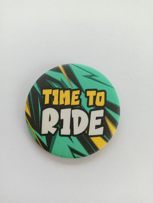 Time To Ride Badge