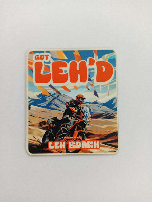 Leh Ladakh Fridge Magnet
