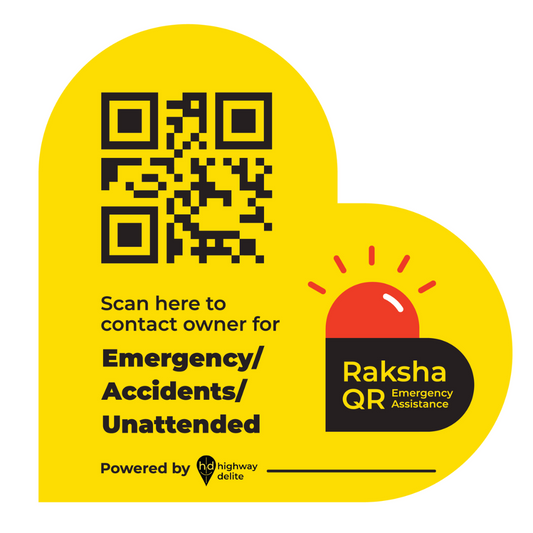 Raksha QR Sticker