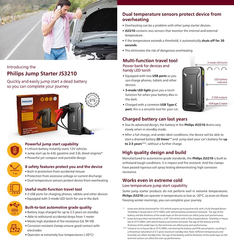 Jump Starter JS3210